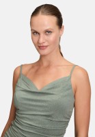 Vera Mont Abendkleid mit Wasserfallausschnitt