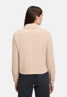 Cartoon Casual-Jacke mit aufgesetzten Taschen