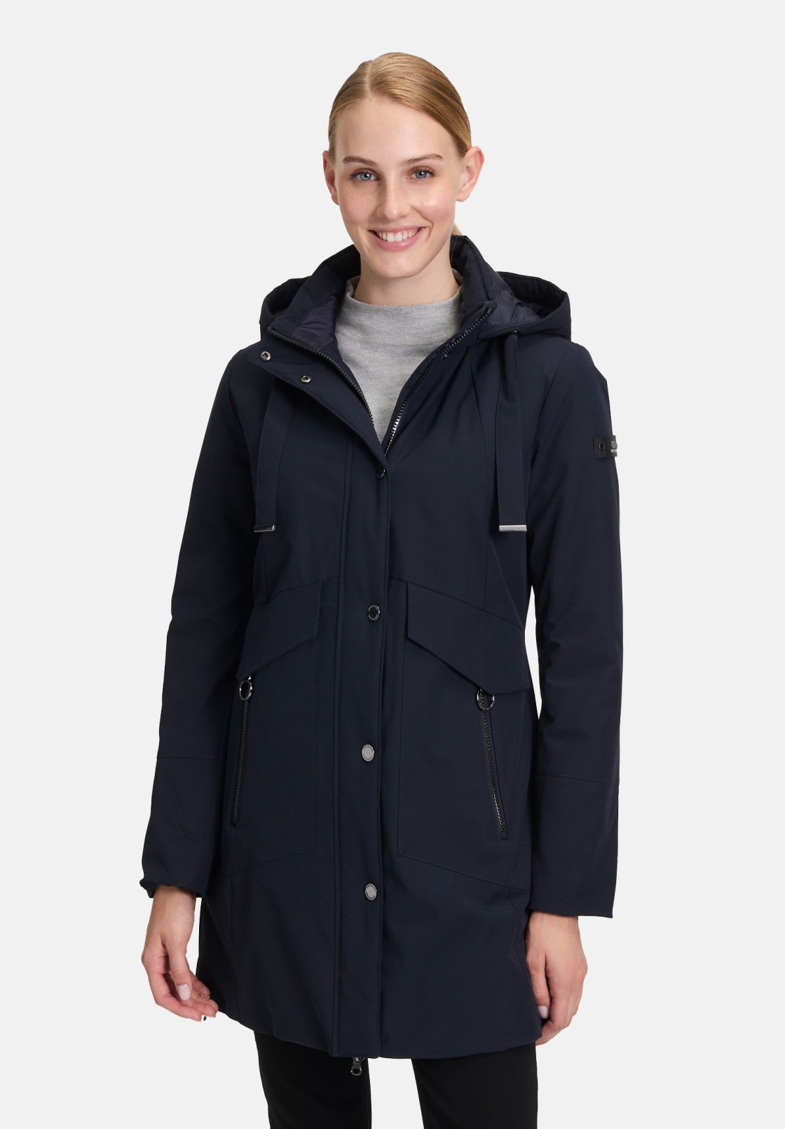 Betty Barclay Outdoorjacke mit abnehmbarer Kapuze