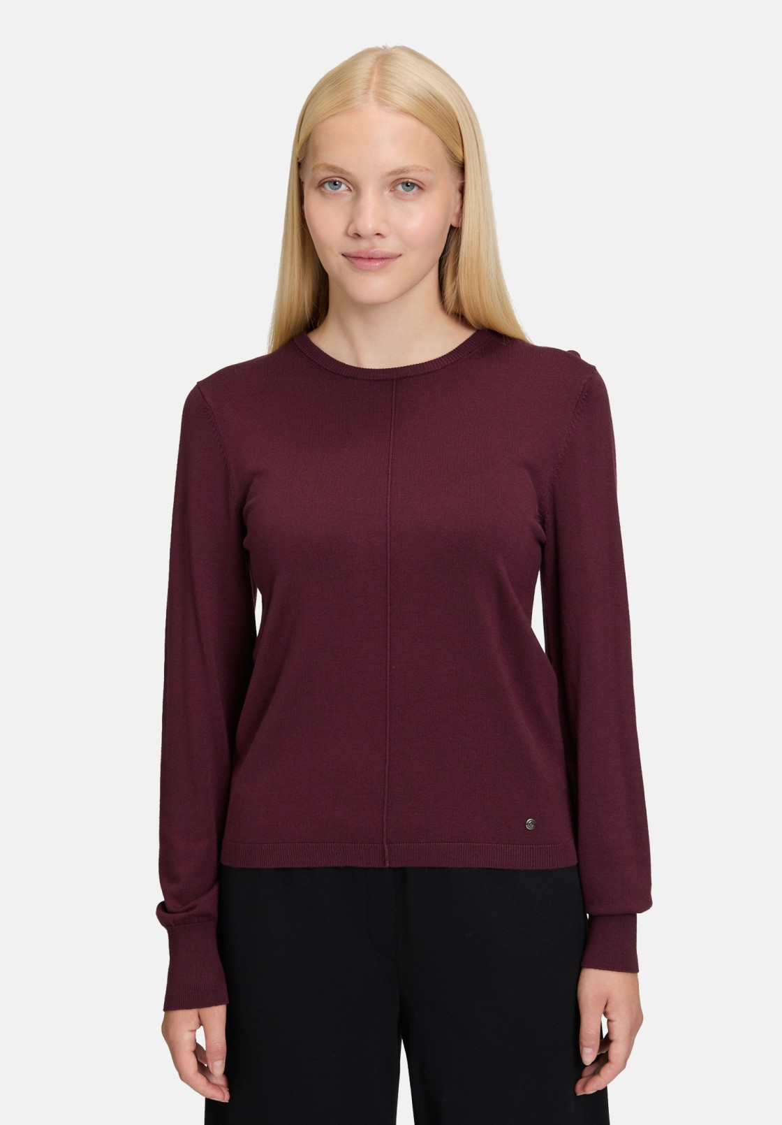 BETTY & CO Strickpullover mit Strickdetails