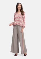 Cartoon Schlupfbluse mit Muster