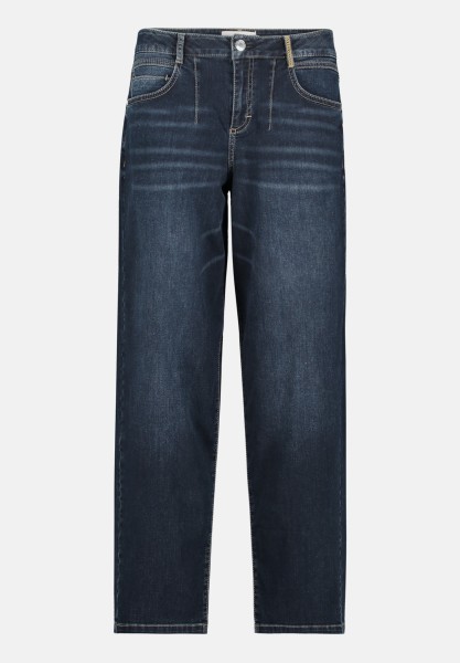 Cartoon Used Look-Jeans mit Waschung
