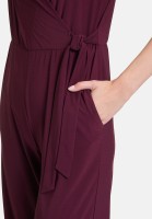 Cartoon Jumpsuit mit Bindegürtel