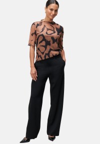zero Mesh-Shirt mit Wellensaum | Betty Barclay