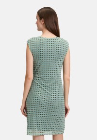 Cartoon Casual-Kleid ohne Arm