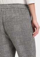 BETTY & CO Karo-Hose mit Bindegürtel