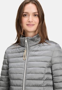 Cartoon Steppjacke mit Reißverschlusstaschen
