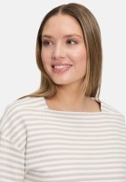 BETTY & CO Sweatshirt mit U-Boot-Ausschnitt