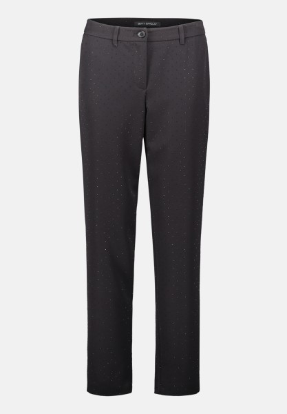 Betty Barclay Businesshose im Glitzer-Look