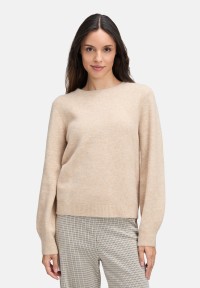 Cartoon Strickpullover mit Rundhalsausschnitt