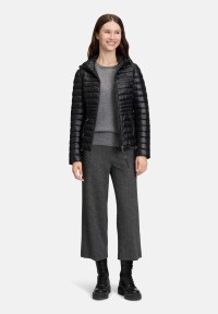 Cartoon Steppjacke mit Reißverschlusstaschen