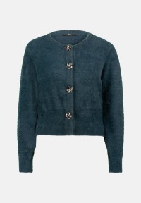 zero Strickjacke mit Blumenknöpfen | Betty Barclay