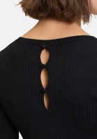 Vera Mont Strickkleid mit V-Ausschnitt