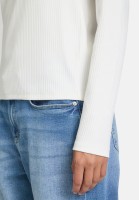 Cartoon Langarm-Shirt mit Kragen
