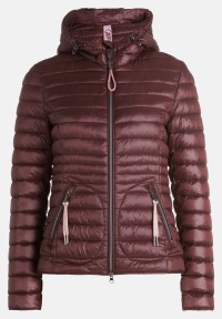 Cartoon Steppjacke mit Reißverschlusstaschen