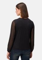 zero Blusenshirt mit transparenten Ärmeln | Betty Barclay