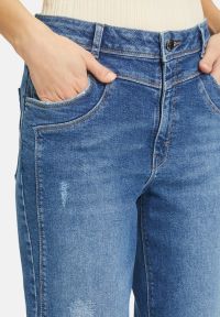 BETTY & CO High Waisted-Jeans im Destroyed-Look
