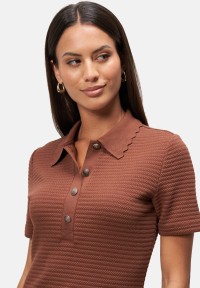 zero Strickkleid mit Polokragen | Betty Barclay