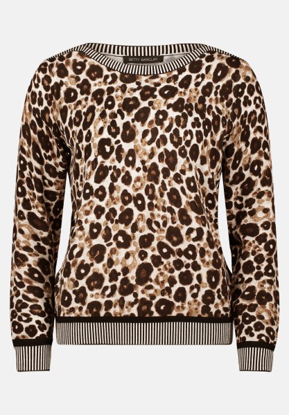 Betty Barclay Strickpullover mit Animalprint