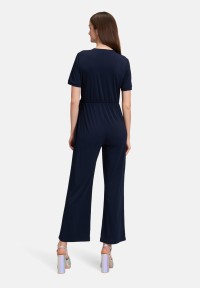 Cartoon Jumpsuit mit Bindegürtel