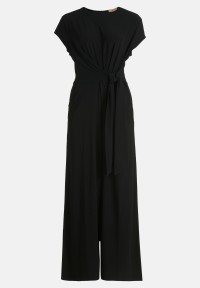 Cartoon Jumpsuit mit Bindegürtel