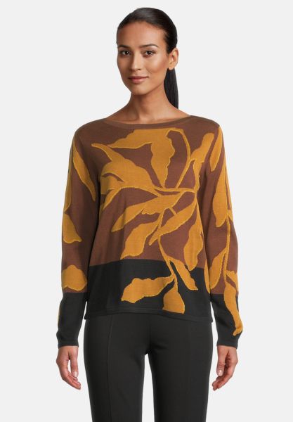 Betty Barclay Feinstrickpullover mit Intarsie