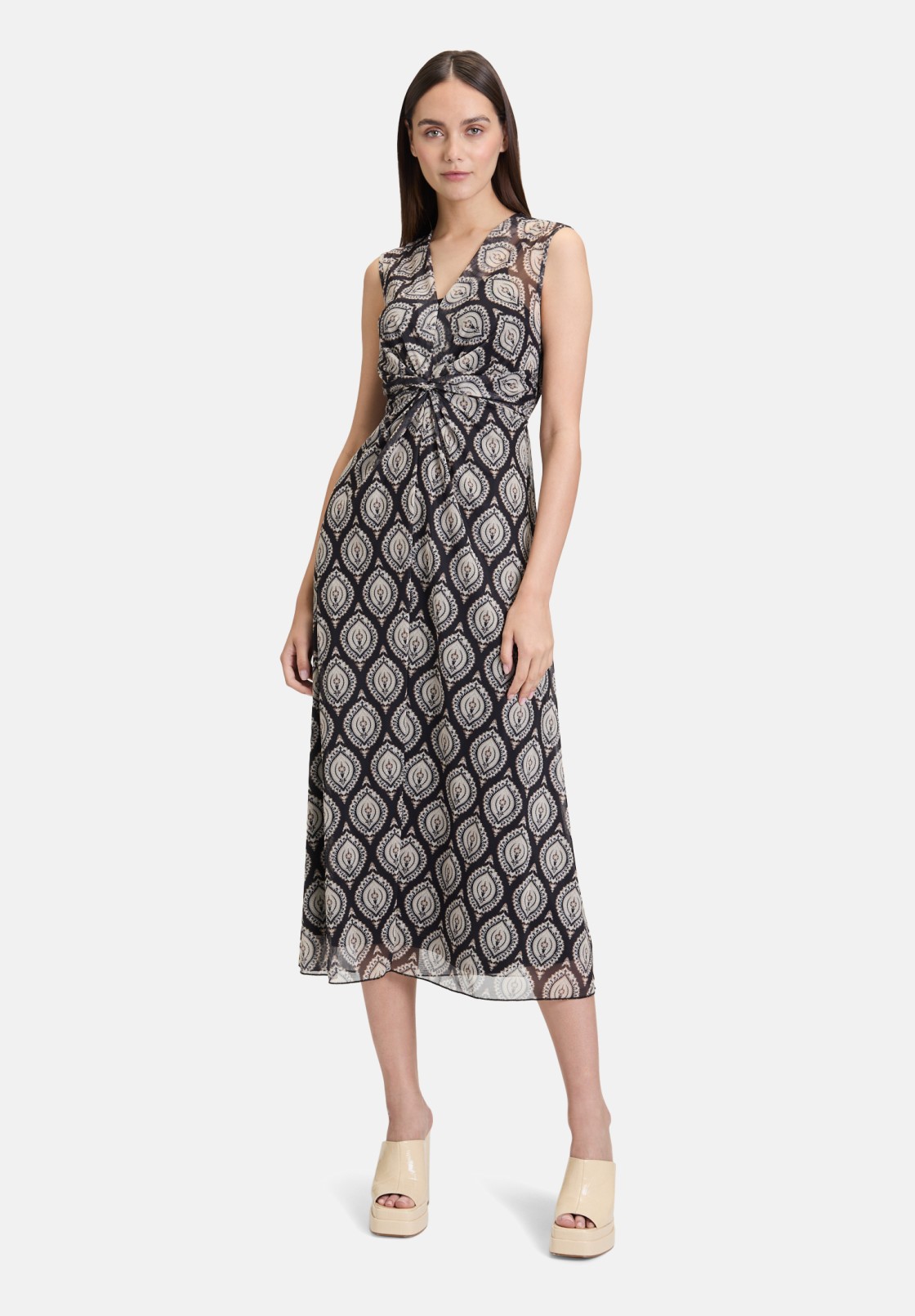 Cartoon Midikleid ohne Arm