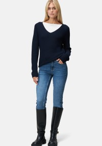 zero Strukturpullover mit V-Ausschnitt | Betty Barclay