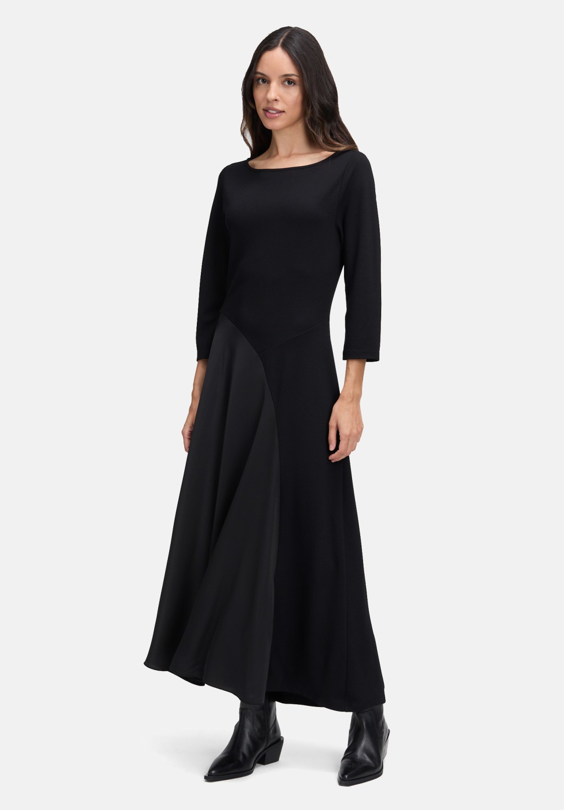 Cartoon Jerseykleid mit 3/4 Arm