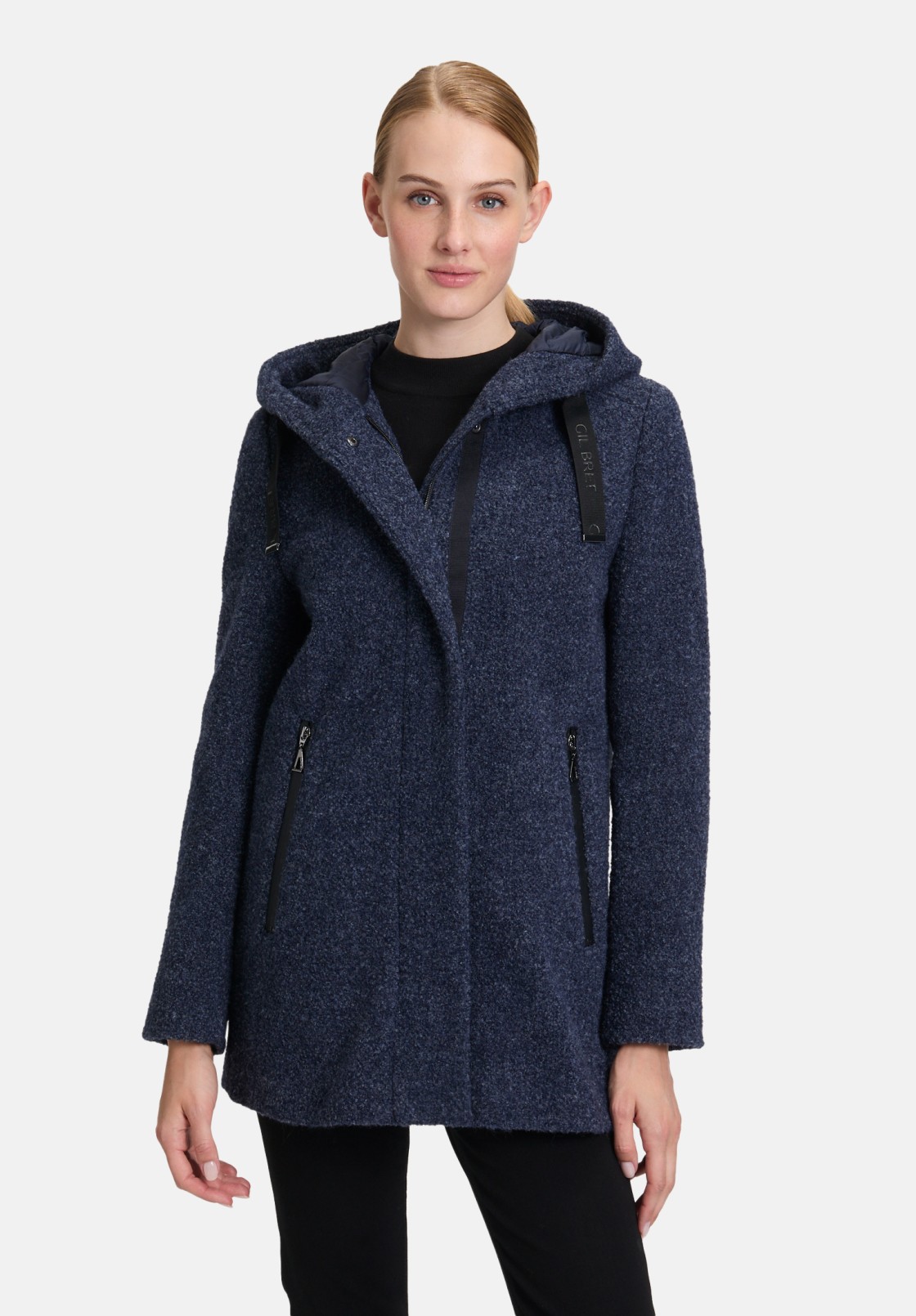 Gil Bret Wolljacke mit Kapuze