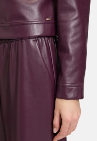 BETTY & CO Lederjacke langarm