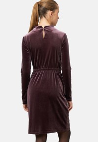 zero Samtkleid mit Raffungen | Betty Barclay