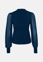 zero Strickpullover mit transparenten Ärmeln | Betty Barclay