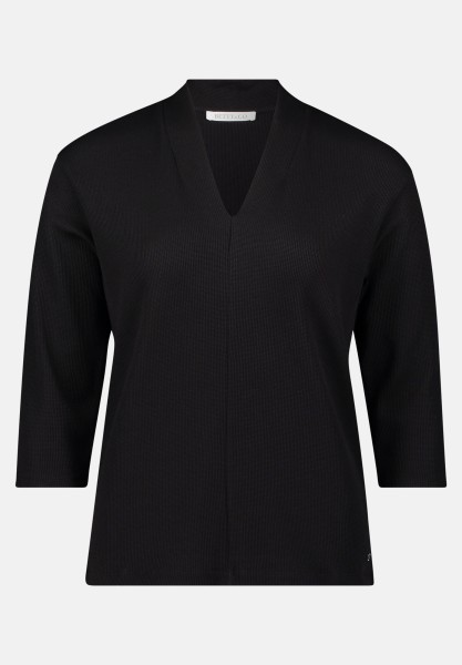 BETTY & CO Casual-Shirt mit V-Ausschnitt
