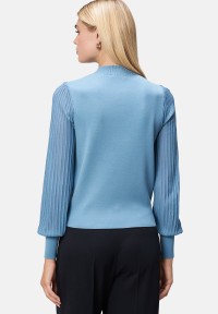 zero Strickpullover mit transparenten Ärmeln | Betty Barclay