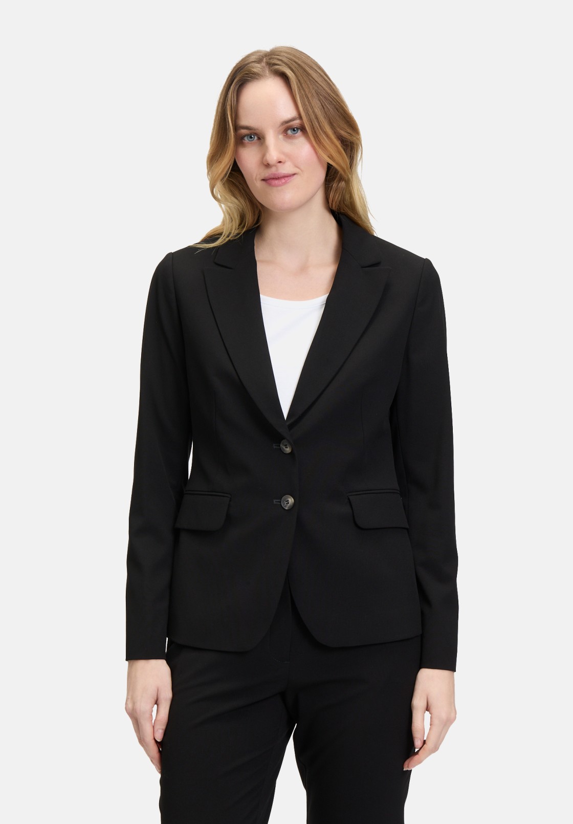 BETTY & CO Klassischer Blazer mit Taschen