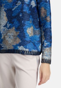 Betty Barclay Grobstrick-Pullover mit Print