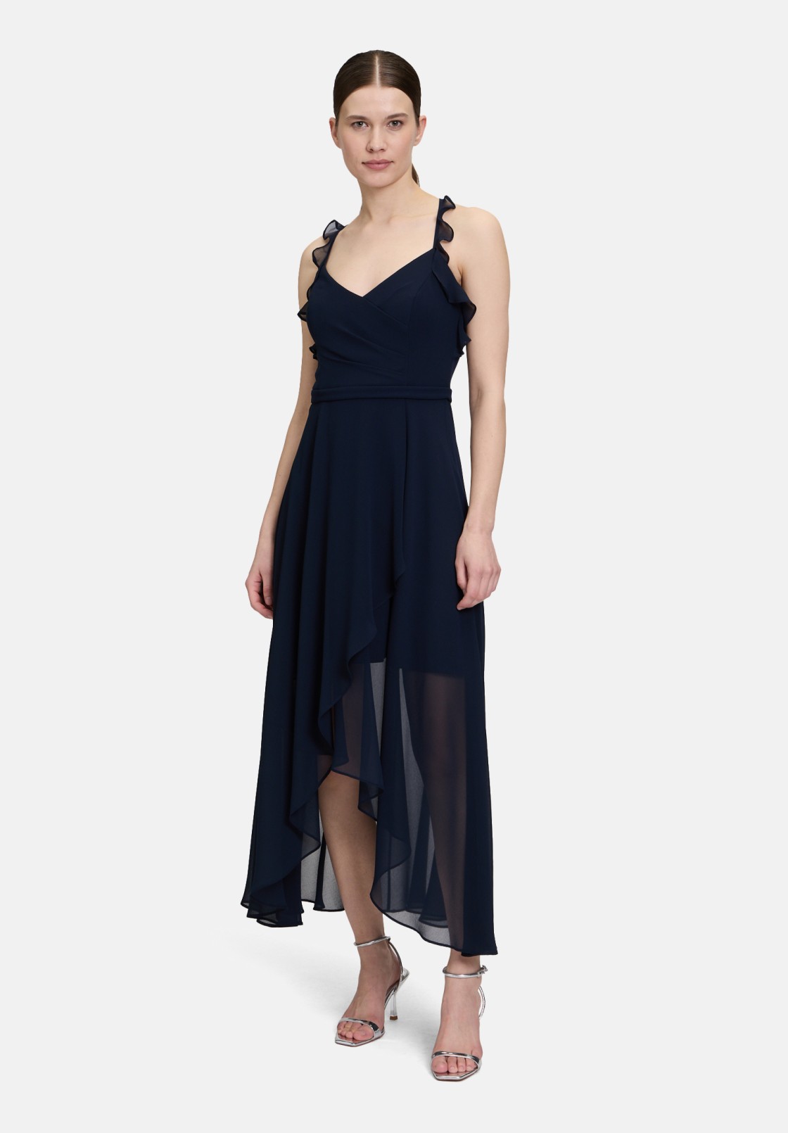 Vera Mont Abendkleid mit Volant