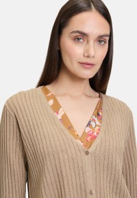 Cartoon Shirtjacke mit 3/4 Arm