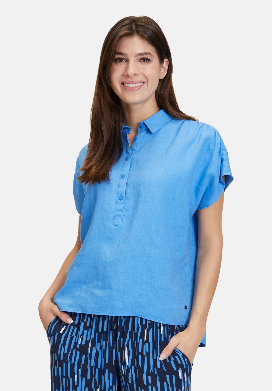 BETTY & CO Hemdbluse mit Kragen