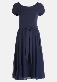 Vera Mont Cocktailkleid mit Gürtel