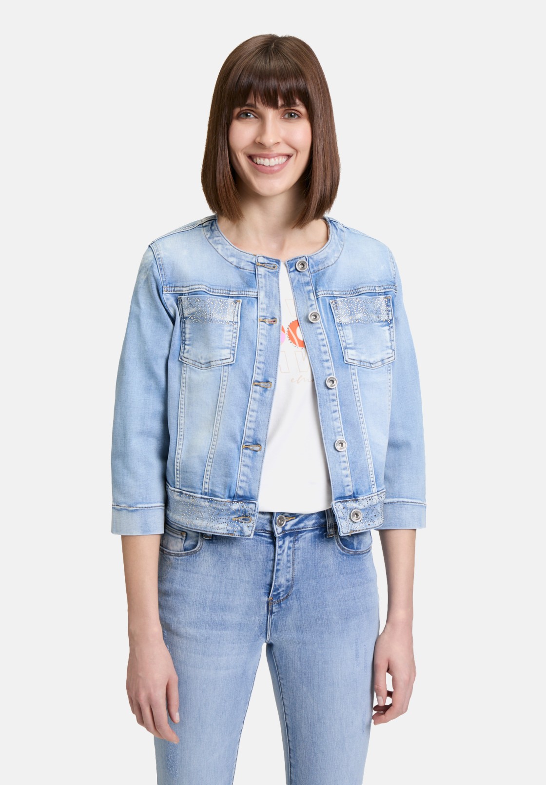 Betty Barclay Jeansjacke mit 3/4 Arm