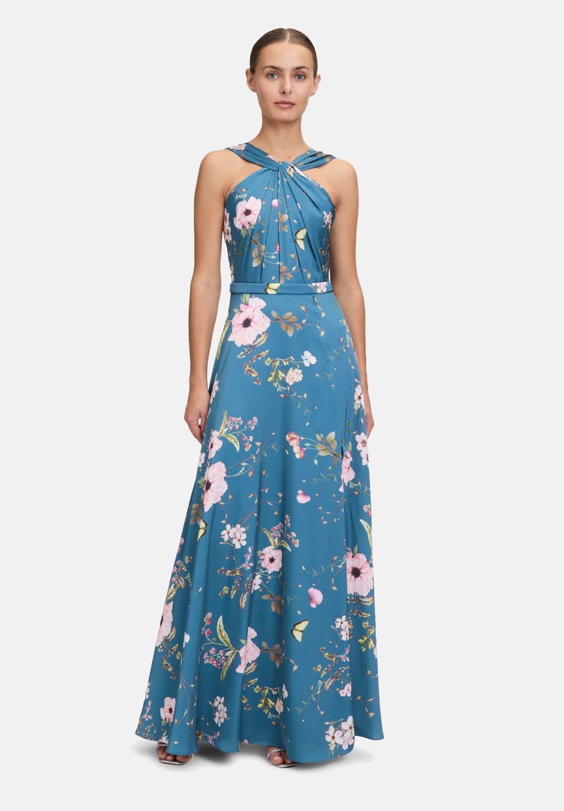 Vera Mont Abendkleid mit Blumenprint