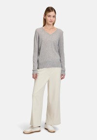 Betty Barclay Kaschmir-Pullover mit V-Ausschnitt