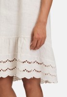 Cartoon Casual-Kleid mit Stickerei