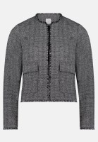 BETTY & CO Jerseyjacke mit Fransen