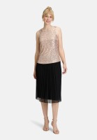 Vera Mont Chiffonrock mit Plissee