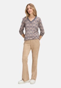 Betty Barclay Blusenshirt mit V-Ausschnitt