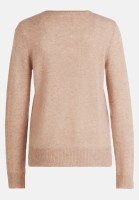 Cartoon Kaschmir-Pullover mit Rundhalsausschnitt