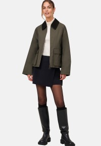 zero Jacke beschichtet mit Cordkragen | Betty Barclay